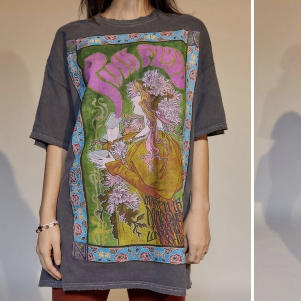 UO Pink Floyd T-Shirt Dress